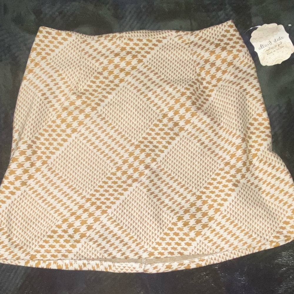 Gingham Mini Skirt